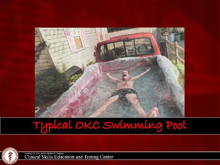 Typical OKC Swimming Pool 