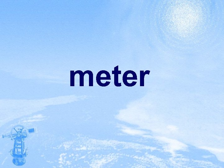 meter 