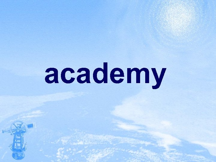 academy 