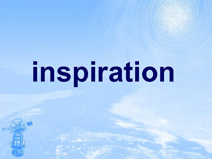 inspiration 
