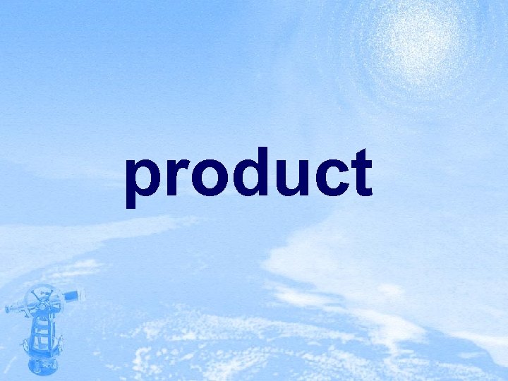 product 