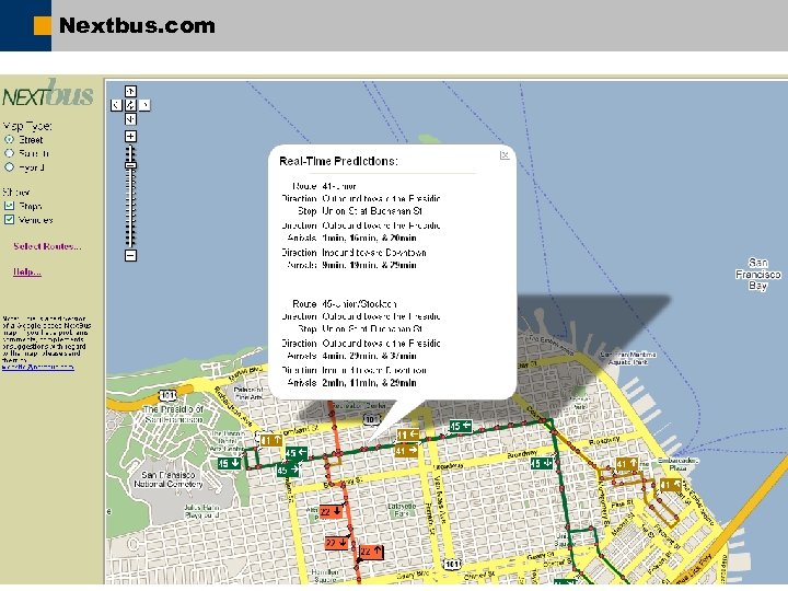 Nextbus. com ã SAP AG 2007, Title / First Name Last Name / 17