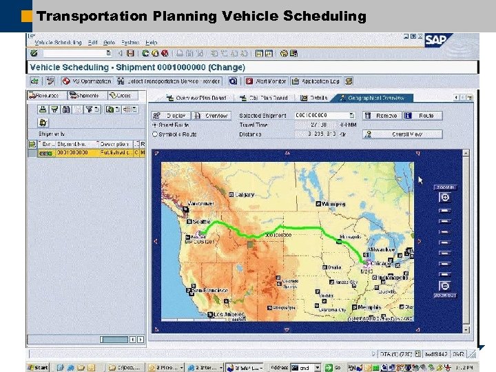 Transportation Planning Vehicle Scheduling ã SAP AG 2007, Title / First Name Last Name