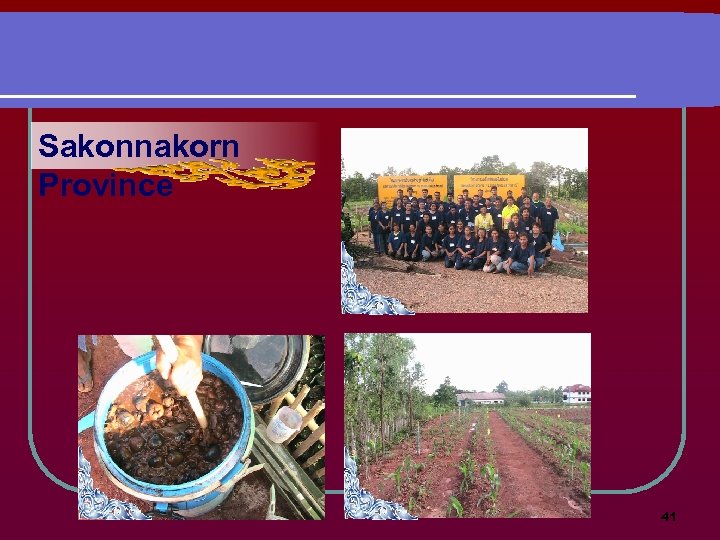 Sakonnakorn Province 41 