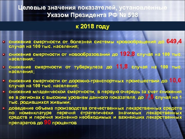 План мероприятий по снижению смертности по бск