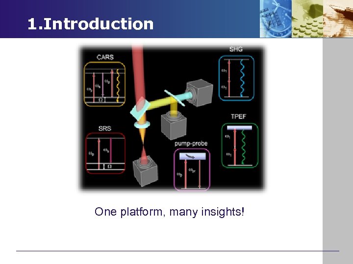 1. Introduction One platform, many insights! 