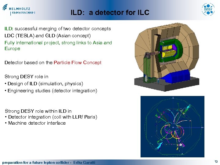 ILD: a detector for ILC ILD: successful merging of two detector concepts LDC (TESLA)