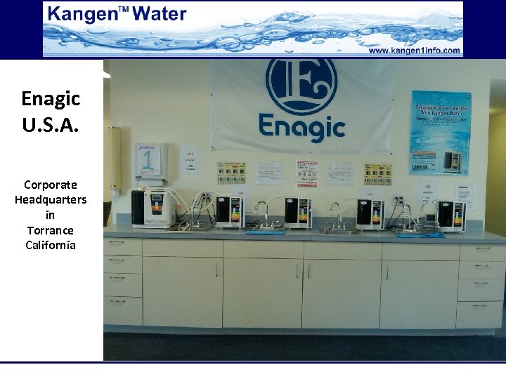 Enagic U. S. A. Corporate Headquarters in Torrance California 