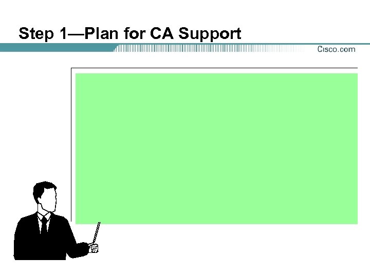 Step 1—Plan for CA Support 