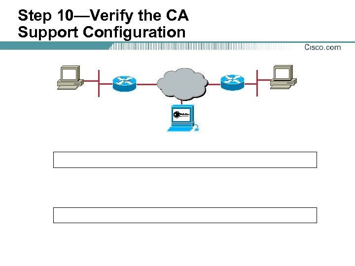 Step 10—Verify the CA Support Configuration 