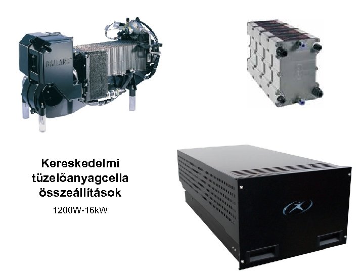 Kereskedelmi tüzelőanyagcella összeállítások 1200 W-16 k. W 