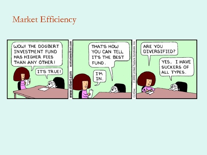 Market Efficiency 