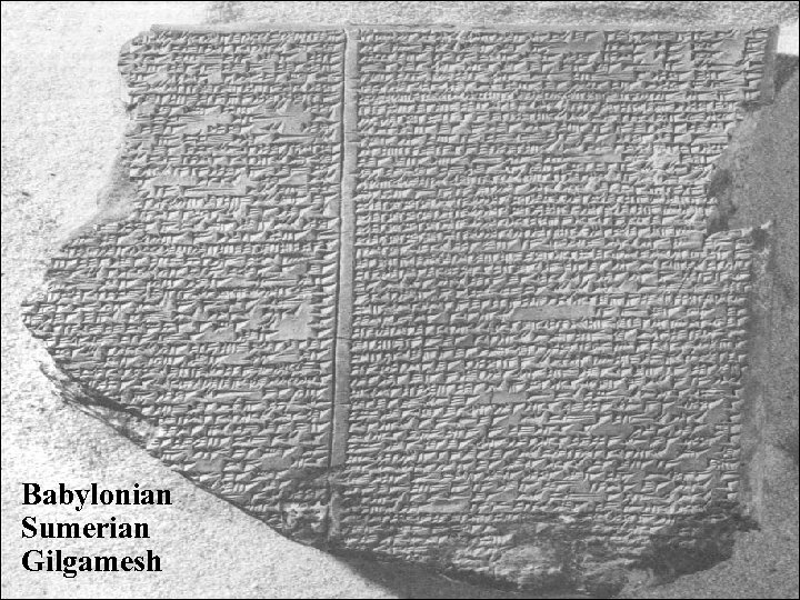 Babylonian Sumerian Gilgamesh 