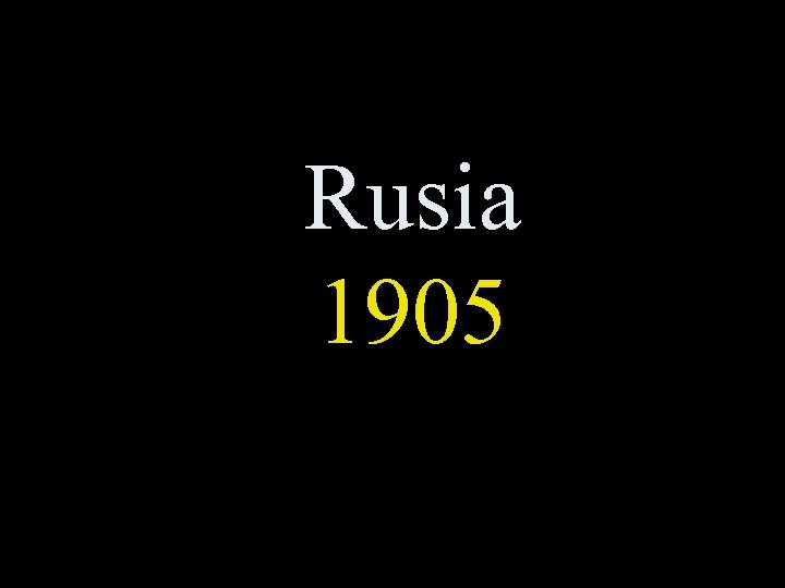 Rusia 1905 