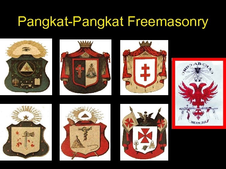 Pangkat-Pangkat Freemasonry 