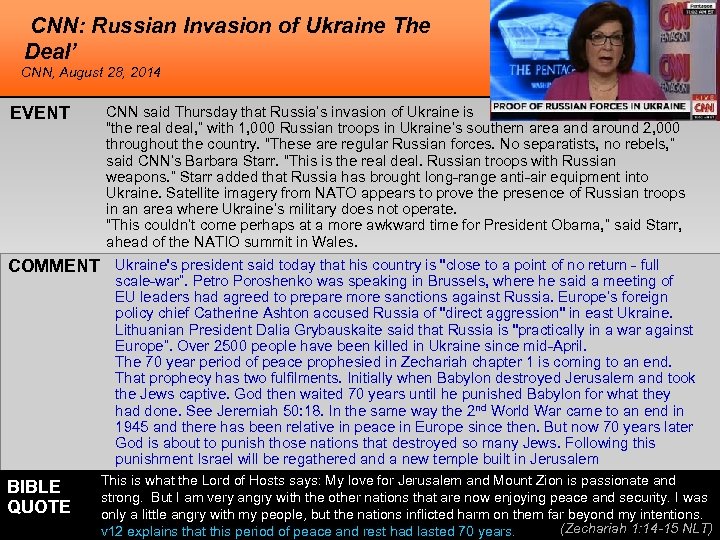 CNN: Russian Invasion of Ukraine The Deal’ ‘Real CNN, August 28, 2014 EVENT CNN