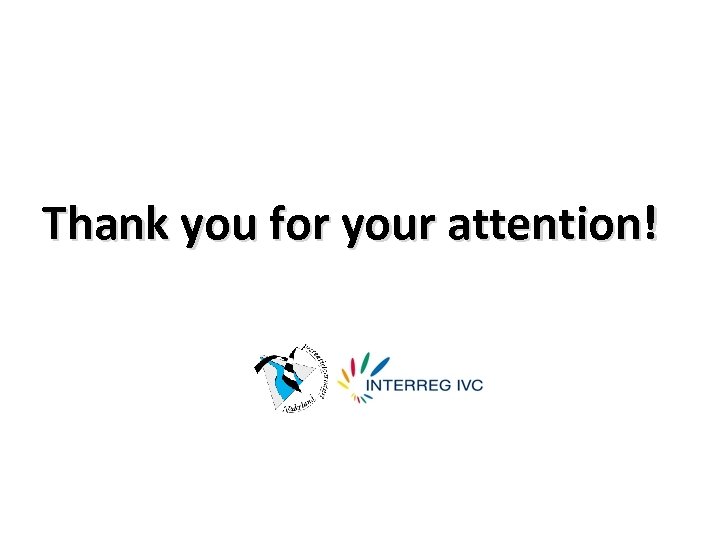 Thank you for your attention! 