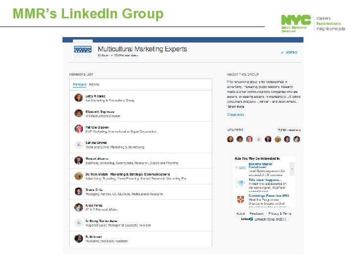 MMR’s Linked. In Group 