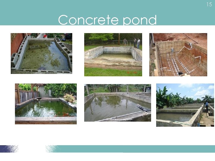 15 Concrete pond 