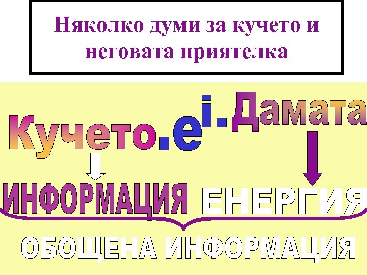 Няколко думи за кучето и неговата приятелка 