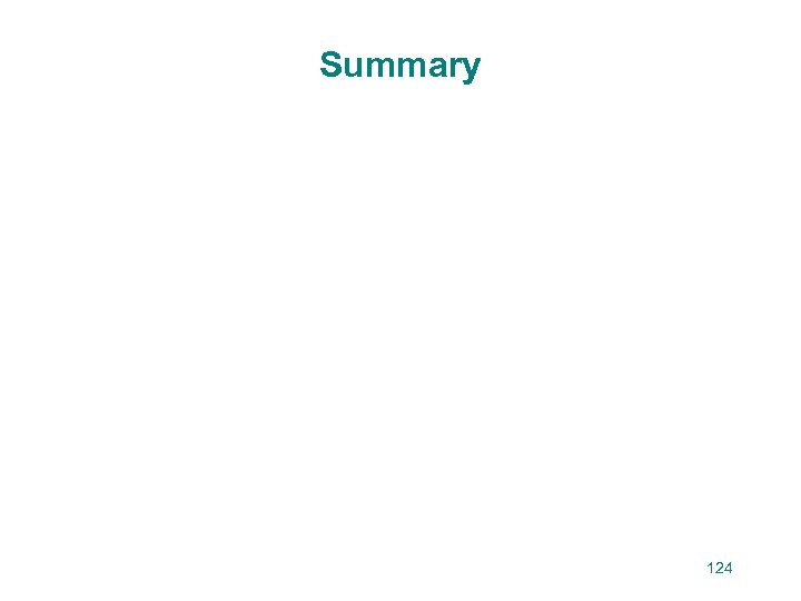 Summary 124 