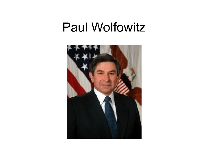 Paul Wolfowitz 