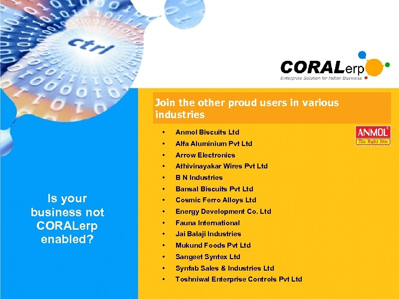 Join the other proud users in various industries • • Alfa Aluminium Pvt Ltd