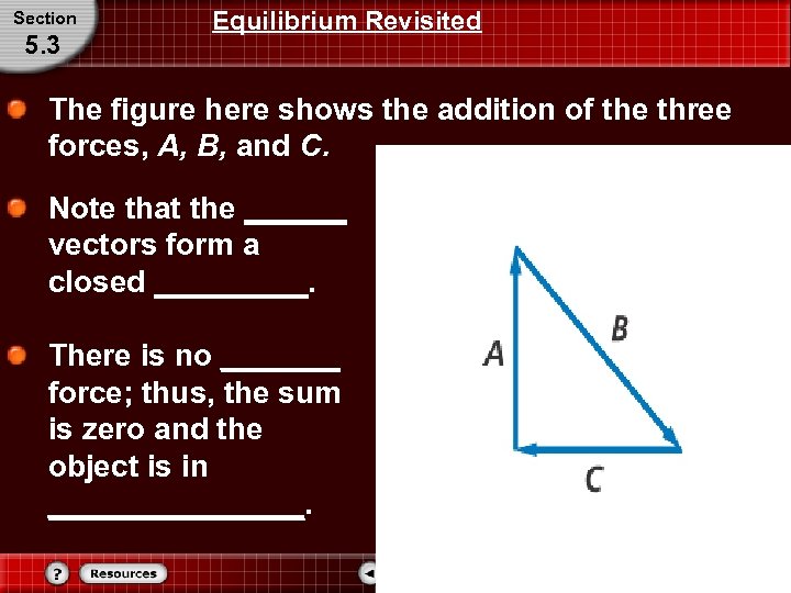 Section 5. 3 Equilibrium Revisited The figure here shows the addition of the three