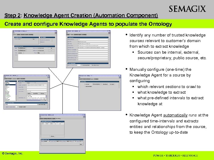 Step 2: Knowledge Agent Creation (Automation Component) Create and configure Knowledge Agents to populate