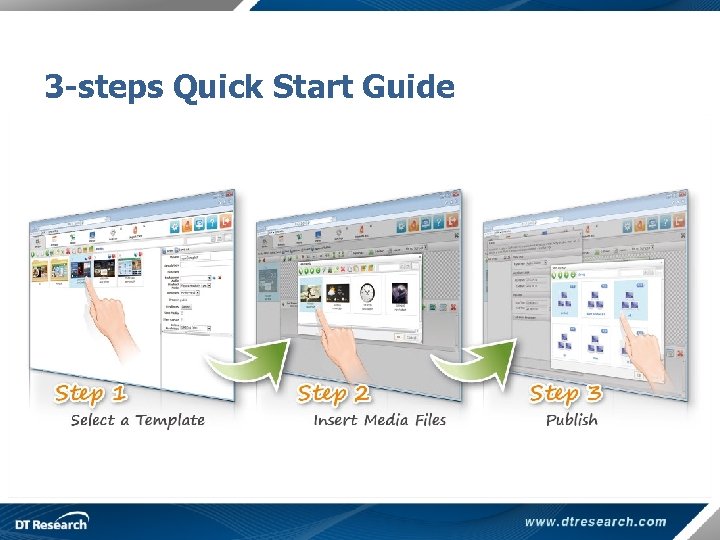 3 -steps Quick Start Guide 