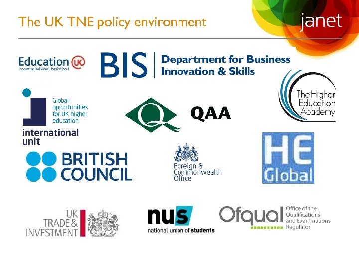 The UK TNE policy environment 