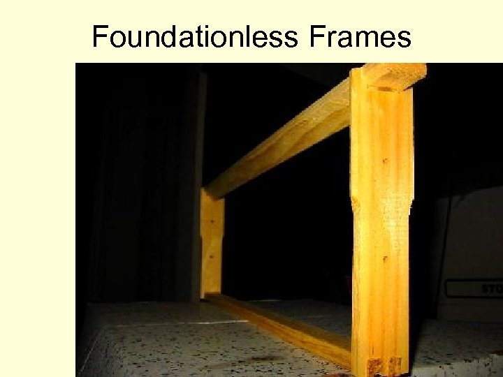 Foundationless Frames 