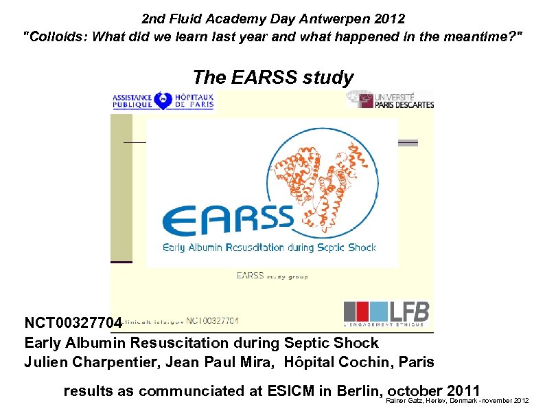 2 nd Fluid Academy Day Antwerpen 2012 