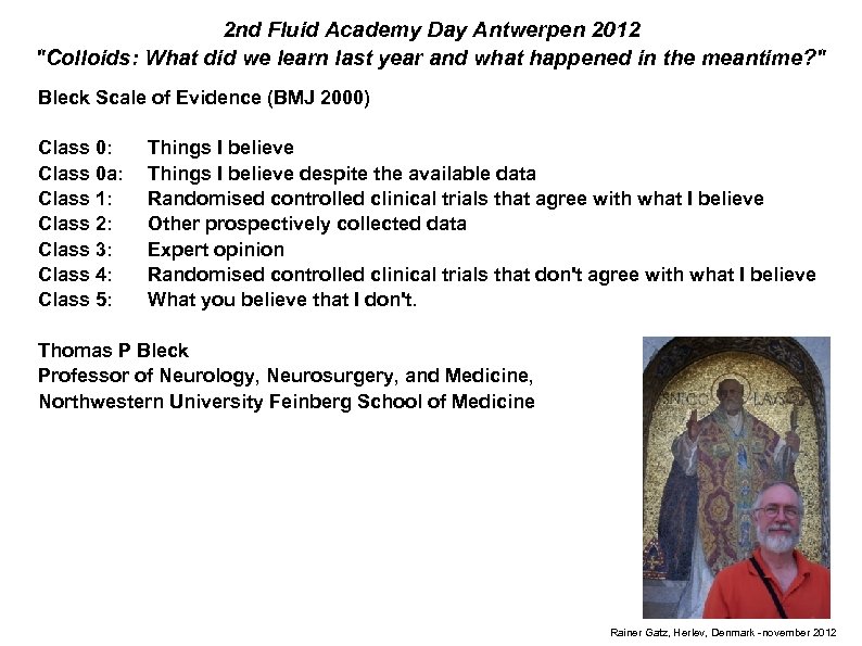 2 nd Fluid Academy Day Antwerpen 2012 