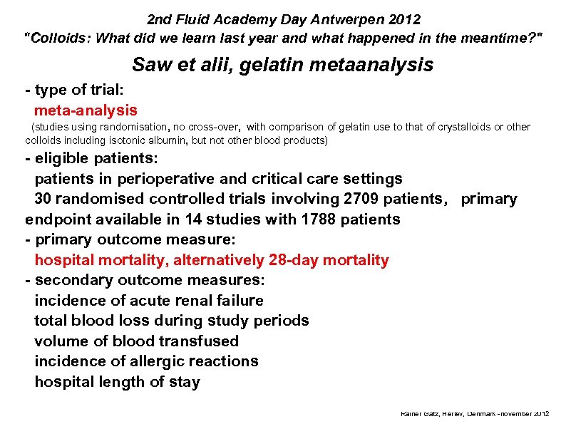 2 nd Fluid Academy Day Antwerpen 2012 