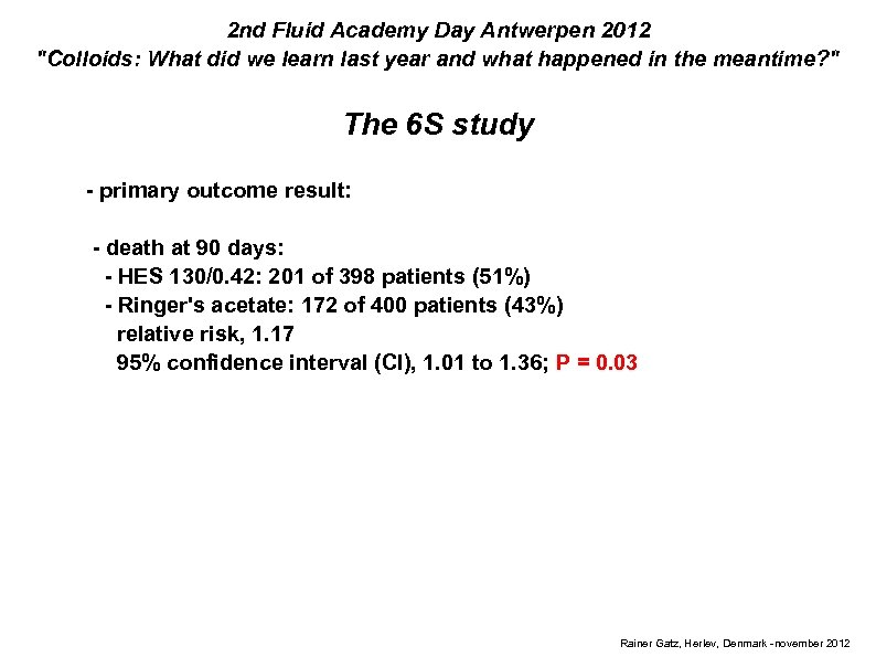 2 nd Fluid Academy Day Antwerpen 2012 