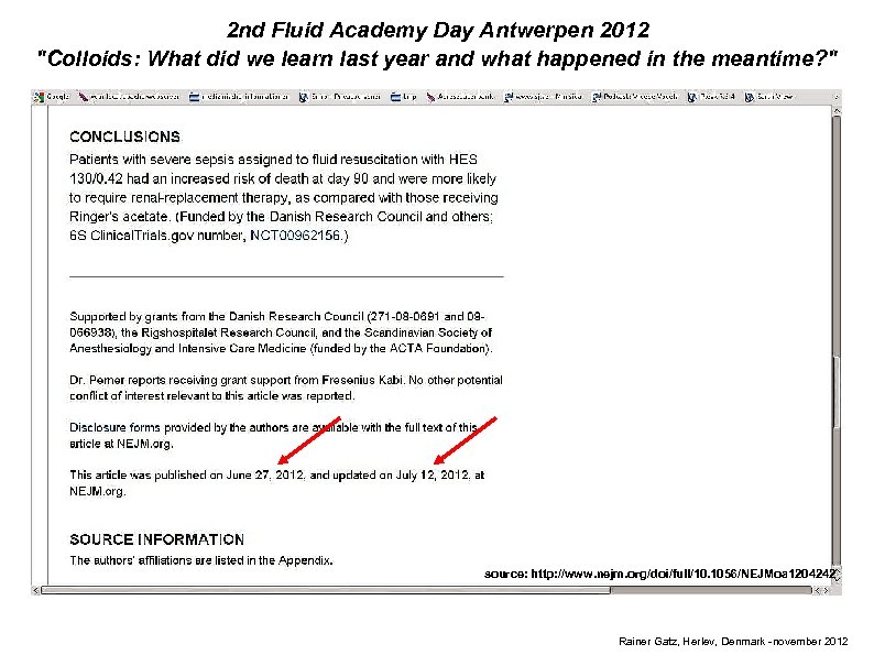 2 nd Fluid Academy Day Antwerpen 2012 