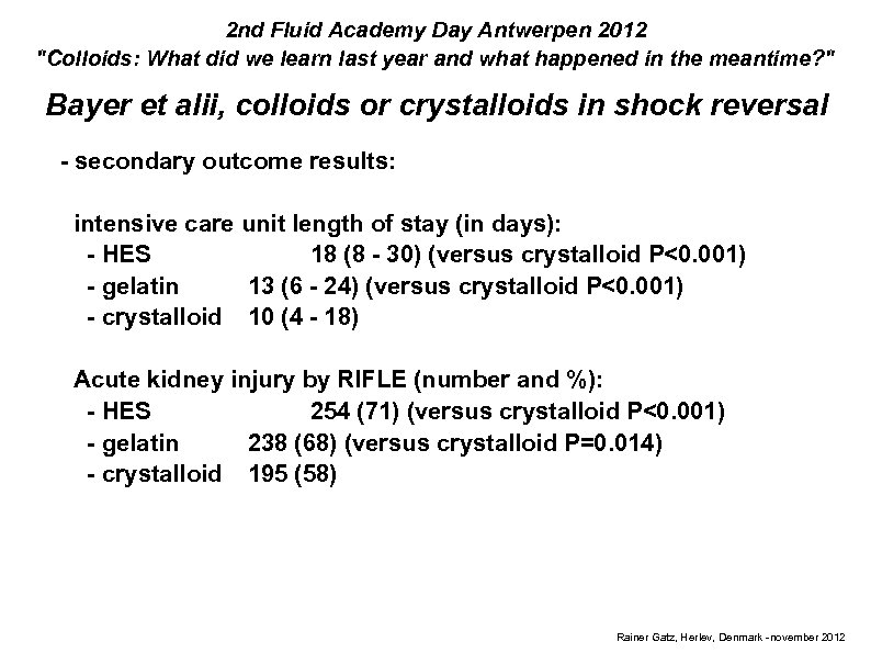 2 nd Fluid Academy Day Antwerpen 2012 