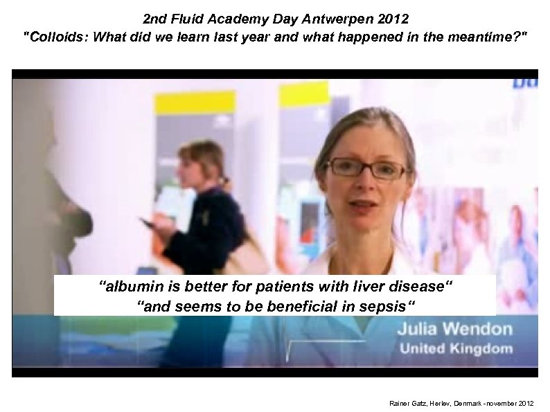 2 nd Fluid Academy Day Antwerpen 2012 