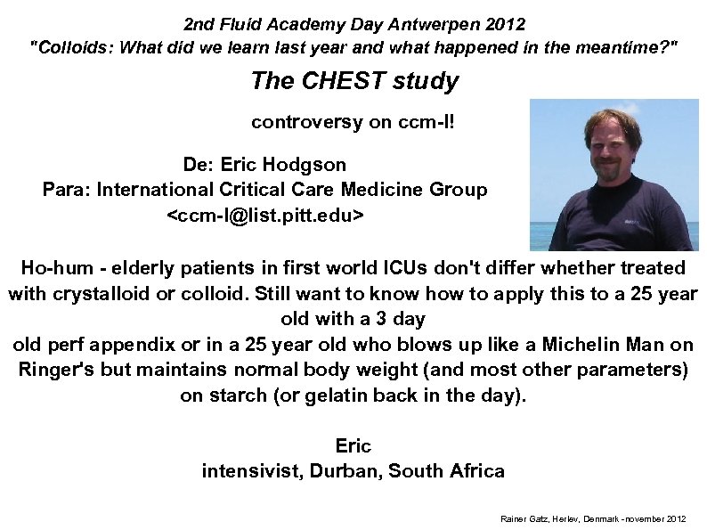 2 nd Fluid Academy Day Antwerpen 2012 