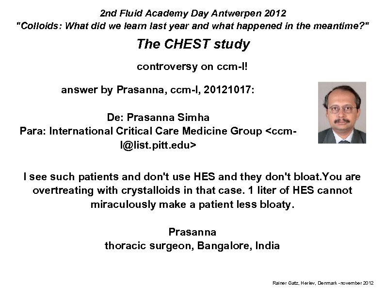 2 nd Fluid Academy Day Antwerpen 2012 