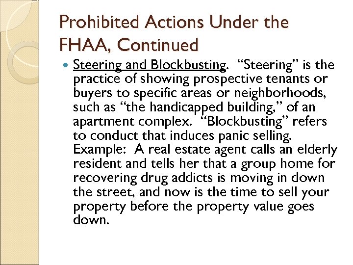 Fair Housing Rights Of People With Disabilities Overview