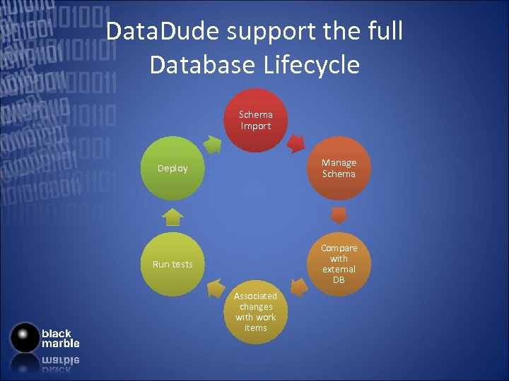 Data. Dude support the full Database Lifecycle Schema Import Deploy Manage Schema Run tests
