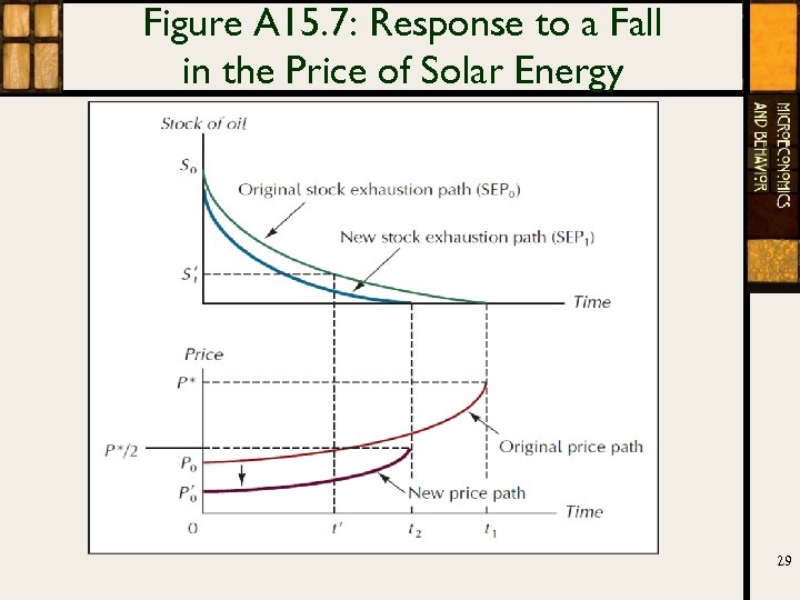 Figure A 15. 7: Response to a Fall in the Price of Solar Energy