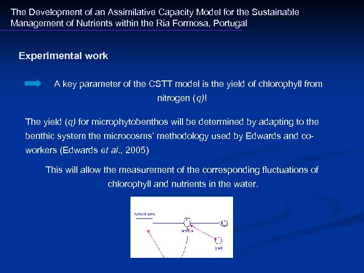 The Development of an Assimilative Capacity Model for the Sustainable Management of Nutrients within