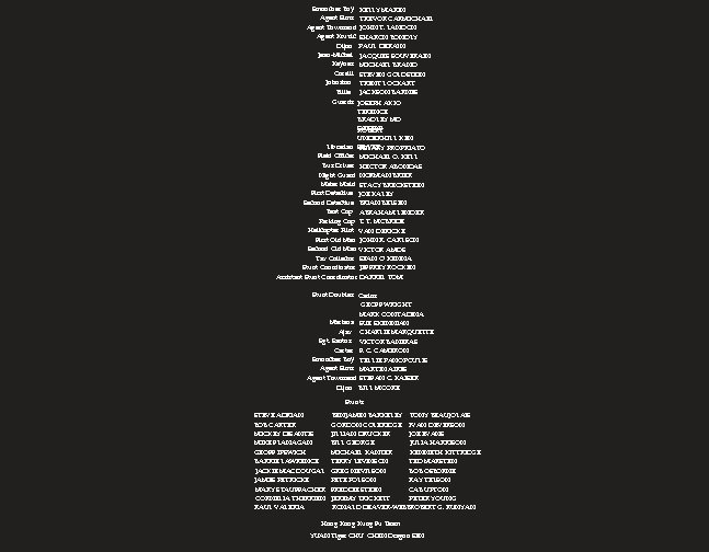 Smoocher Boy KELLY MARIN Agent Sims TREVOR CARMICHAEL Agent Townsend JOHN T. LANDON Agent