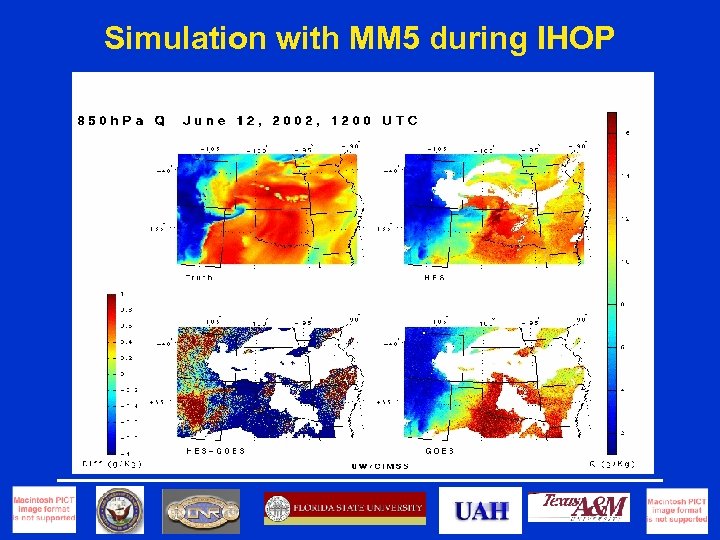 Simulation with MM 5 during IHOP 