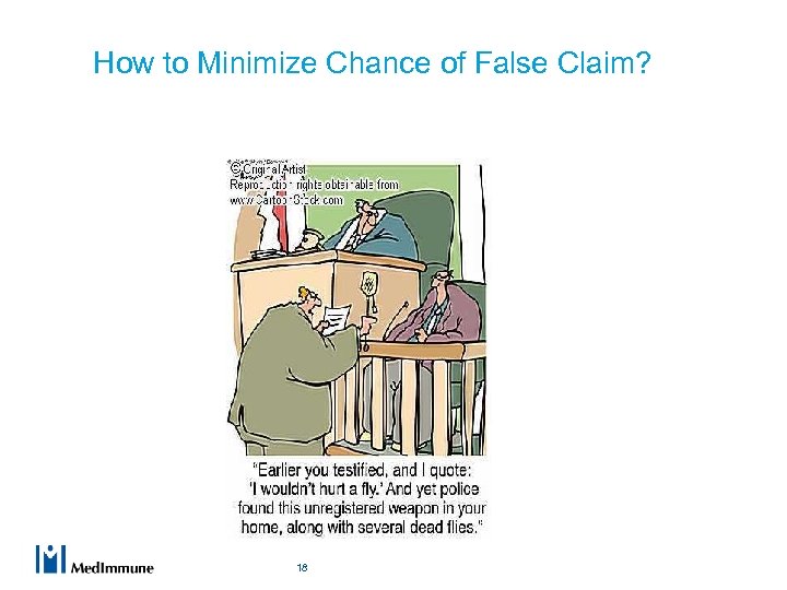 How to Minimize Chance of False Claim? 18 