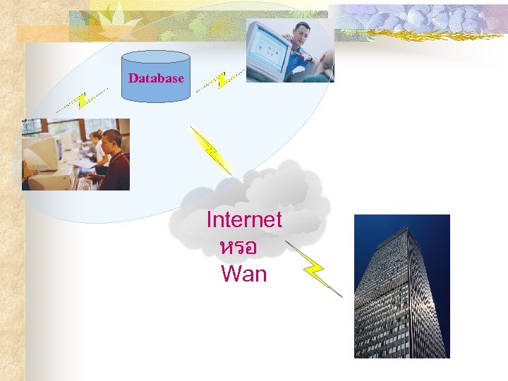 Database Internet หรอ Wan 