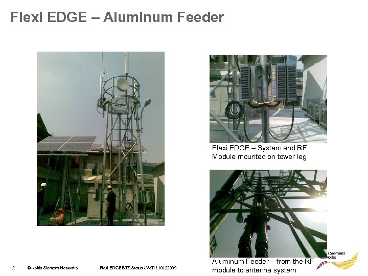 Flexi EDGE – Aluminum Feeder Flexi EDGE – System and RF Module mounted on